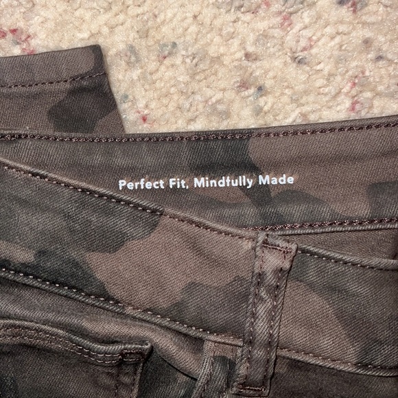 DL1961 Jeans Womens Camo Florence Ankle Boho Skinny Stretch Denim Size 28 - Picture 6 of 10